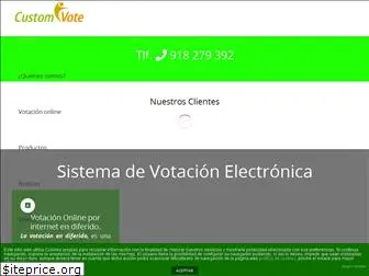 customvote.es