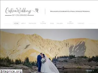 customweddingsofcolorado.com