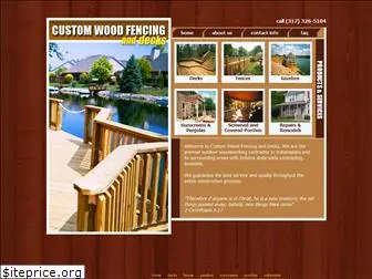 customwoodfencing.com