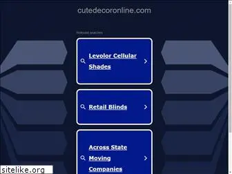 cutedecoronline.com