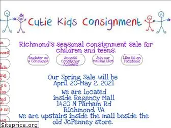 cutiekidsconsignment.com