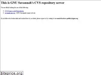 cvs.savannah.gnu.org