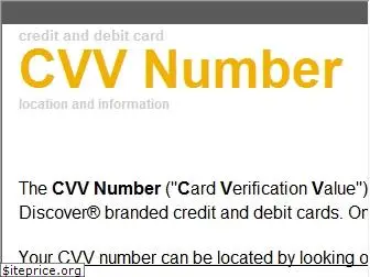 cvvnumber.com