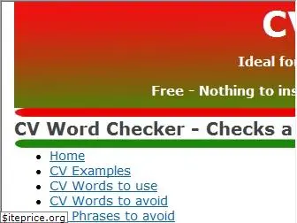 cvwordchecker.com