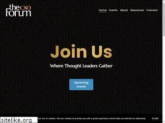 cxoforum.com