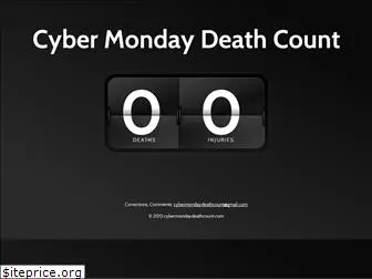 cybermondaydeathcount.com