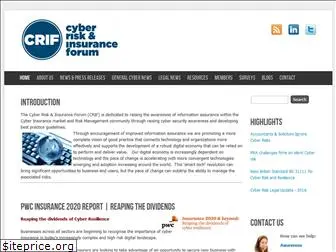 cyberriskinsuranceforum.com