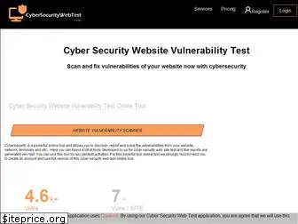 cybersecuritywebtest.com