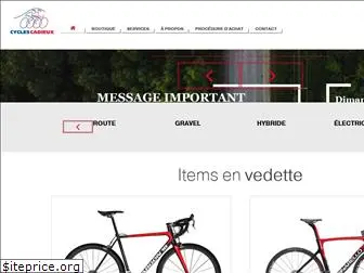 cyclescadieux.com