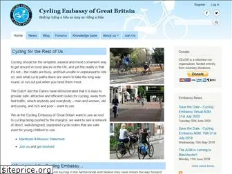 cycling-embassy.org.uk thumbnail
