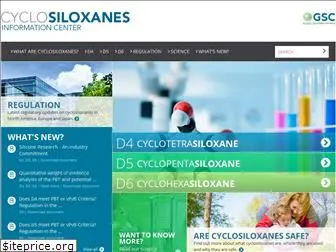 www.cyclosiloxanes.org