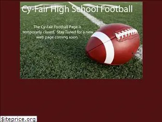 cyfairfootball.com