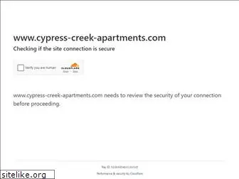 cypress-creek-apartments.com