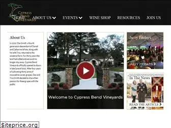 cypressbendvineyards.com