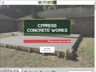 cypressconcreteworks.com