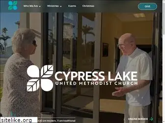 cypresslakeumc.com