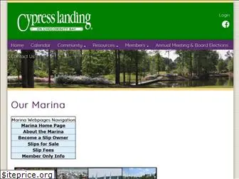 cypresslandingmarina.com