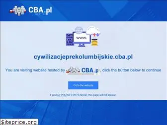 cywilizacjeprekolumbijskie.cba.pl
