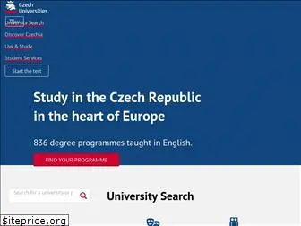 czechuniversities.com