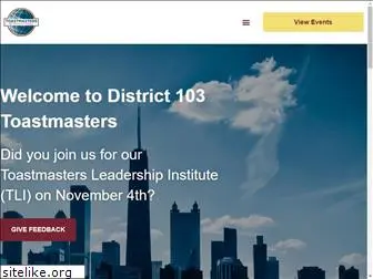 d103toastmasters.org