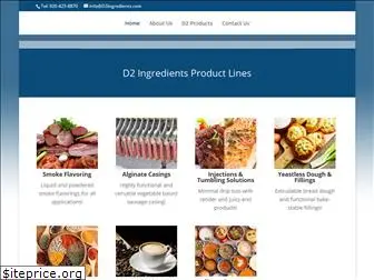 d2ingredients.com