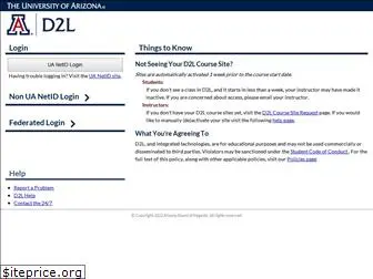 d2l.arizona.edu