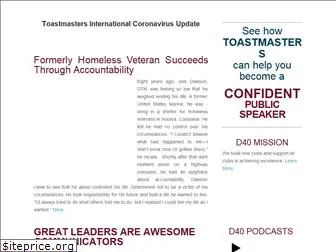 d40toastmasters.org