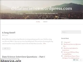 d4datascience.wordpress.com