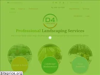 d4landscaping.com