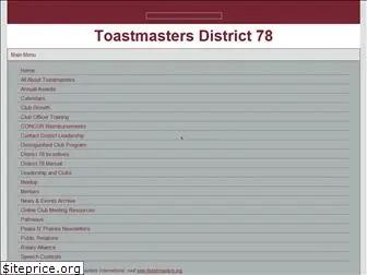 d78toastmasters.org