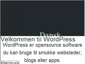 da.wordpress.org