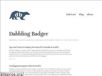 dabblingbadger.com