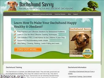 dachshundsavvy.com