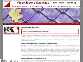 dachtage-westfalen.de