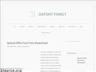 dafontfamily.com