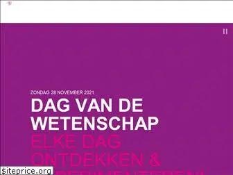 dagvandewetenschap.be