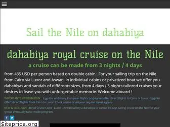 dahabiyaroyalcruise.com