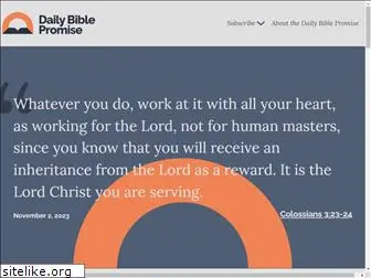 dailybiblepromise.com