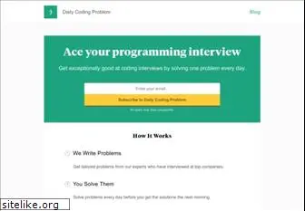 dailycodingproblem.com