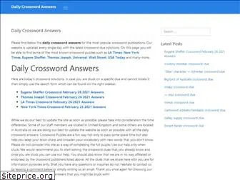 dailycrosswordanswers.com