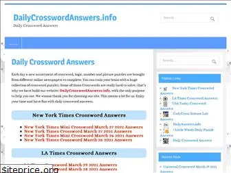 dailycrosswordanswers.info