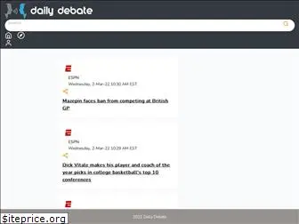 dailydebate.com