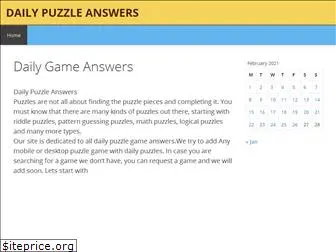 dailypuzzleanswer.com