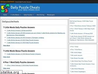 dailypuzzlecheats.com