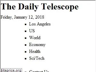 dailytelescope.com