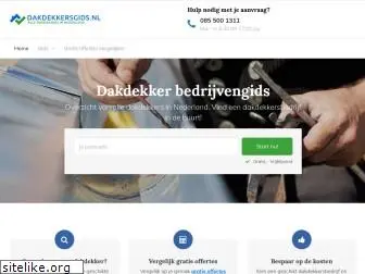 dakdekkersgids.nl