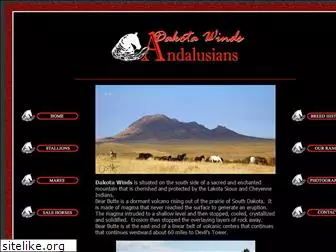 dakotawindsandalusians.com