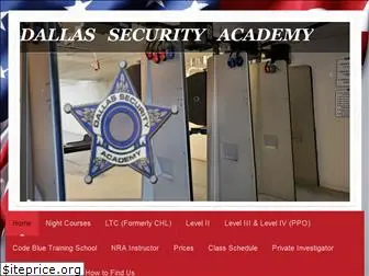 dallassecurityacademy.net