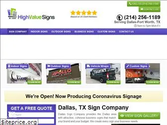 dallassigncompany.net