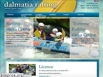 dalmatiarafting.com